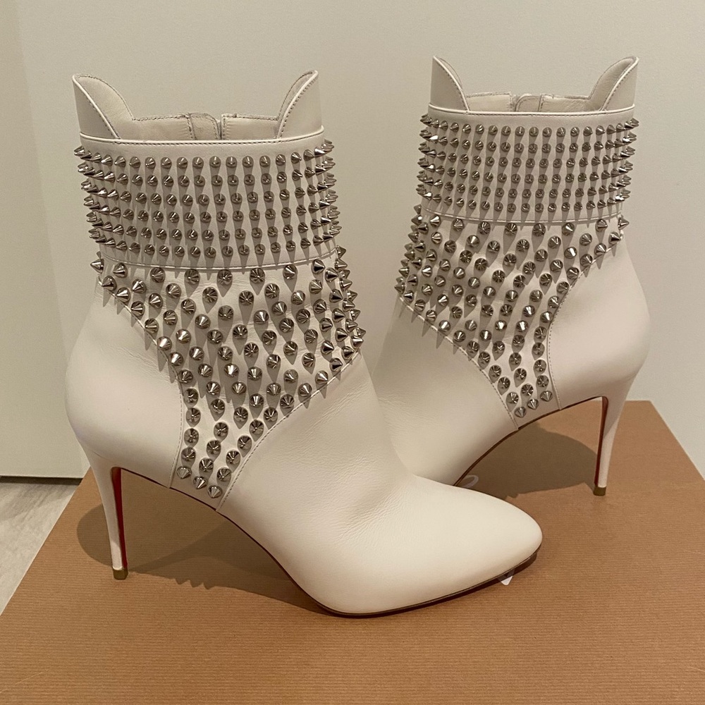 Christian Louboutin Hongroise 85MM Calfskin Boots